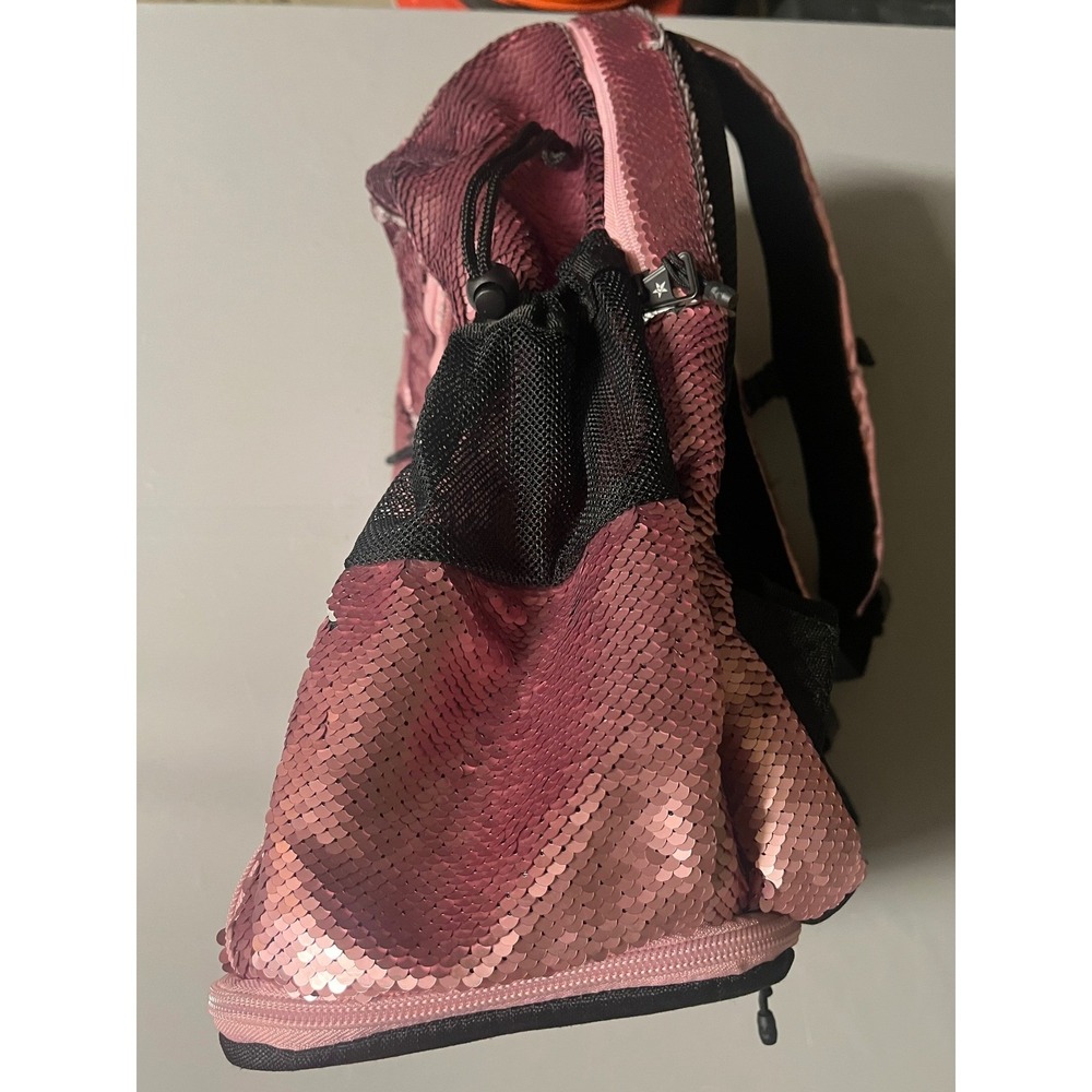 Rebel Athletic Dream Bag Smokey Rose Sequin Cheer Backpack Pink NEW MSRP $138 - Picture 13 of 16